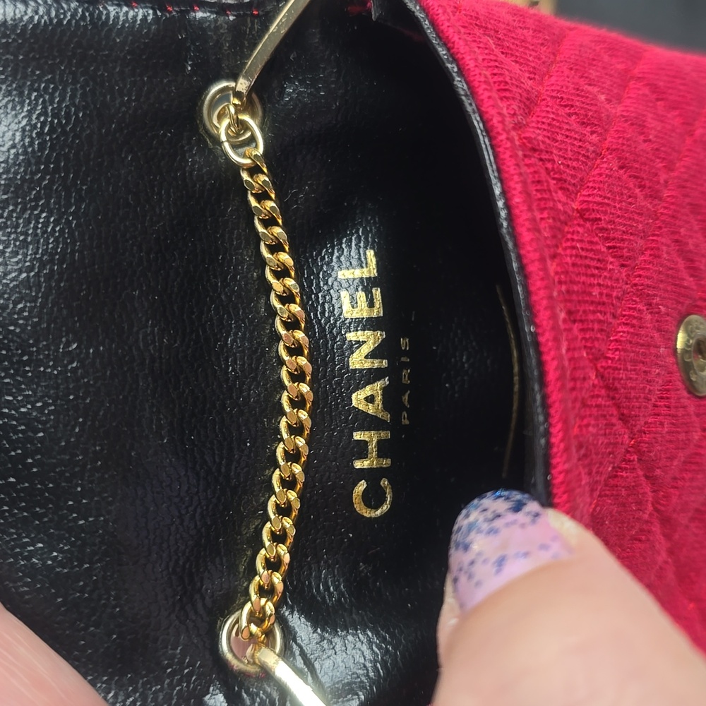 Chanel micro jersey pink Raspberry - Picture 7 of 10